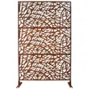 Streamdale Furniture Streamdale Metal Privacy Screen 76"x48" - Rusty