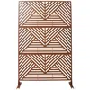 Streamdale Furniture Streamdale Metal Privacy Screen 76"x48" Rusty