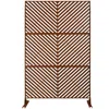 Streamdale Furniture Streamdale Metal Privacy Screen 76"x48" Rusty
