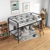 Streamdale Furniture Streamdale Metal Twin Loft Bed