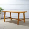 Streamdale Furniture Streamdale 6-piece Kitchen Dining Table Set Wooden Rectangular Dining Table