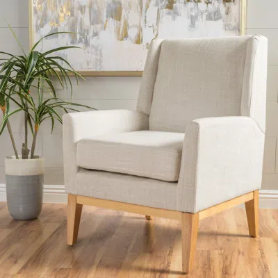 Streamdale Furniture Streamdale Mid-century Modern Accent Chair With Padded Cushion