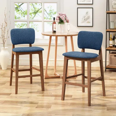 Streamdale Furniture Streamdale Mid-century Modern Barstools - Set Of 2