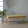 Streamdale Furniture Streamdale Mid-century Modern Bench With Button-tufted Upholstery For Versatile Style