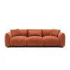 Streamdale Furniture Streamdale Mid Century Modern Couch 3-seater Sofa For Living Room