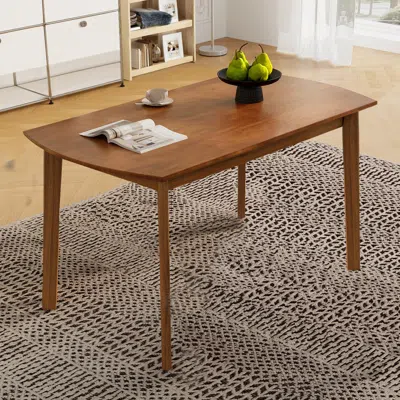 Streamdale Furniture Streamdale Mid Century Modern Dining Table - 47 Inch