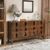 Streamdale Furniture Streamdale Mid-century Modern Sideboard Buffet Cabinet - Walnut
