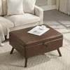 Streamdale Furniture Streamdale Mid-century Modern Storage Bench/coffee Table, Assembled, Living/entry/family Room