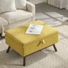 Streamdale Furniture Streamdale Mid-century Modern Storage Bench/coffee Table, Assembled, Living/entry/family Room