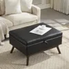Streamdale Furniture Streamdale Mid-century Modern Storage Bench/coffee Table, Assembled, Living/entry/family Room