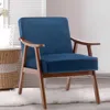 Streamdale Furniture Streamdale Mid-century Modern Velvet Accent Armchair Style