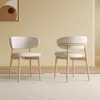 Streamdale Furniture Streamdale Mid-century Modern Wood Dining Chair (set Of 2) - Natural Wood Color