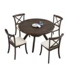 Streamdale Furniture Streamdale Mid-century Modern Wood Dining Set (table + 4 Chairs)