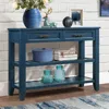 Streamdale Furniture Streamdale Mid-century Style Solid Wood Console Table With Storage