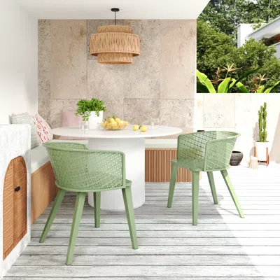 Streamdale Furniture Streamdale Milan Outdoor Dining Chair (set Of 2)