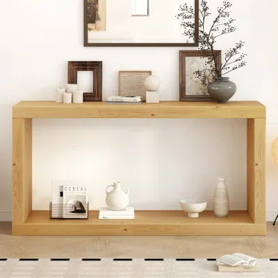Streamdale Furniture Streamdale Minimalist Entrance Table - Square Design