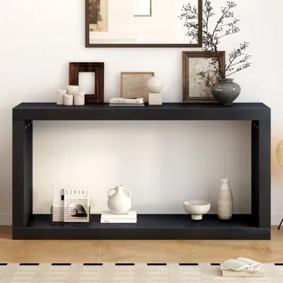 Streamdale Furniture Streamdale Minimalist Entrance Table - Square Design