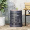 Streamdale Furniture Streamdale Minimalist Mosaic Accent Table With Lace Cut Frame