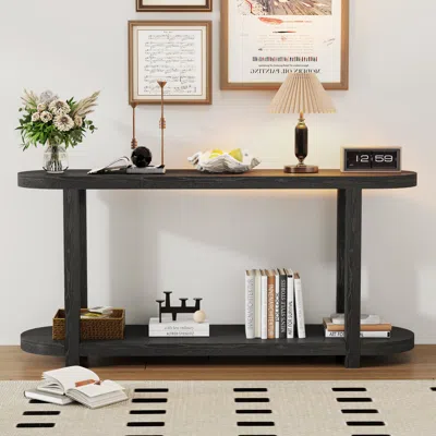 Streamdale Furniture Streamdale Minimalist Veneer Entryway Table