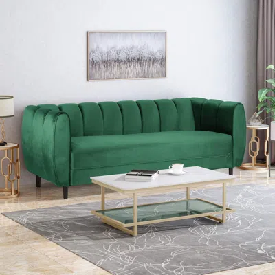 Streamdale Furniture Streamdale Miranda Velvet 3-seater Sofa