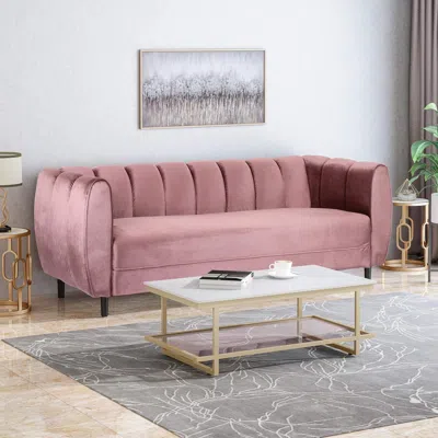 Streamdale Furniture Streamdale Miranda Velvet 3-seater Sofa