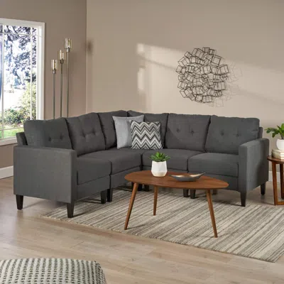 Streamdale Furniture Streamdale Mirod 5 - Piece Upholstered Sectional