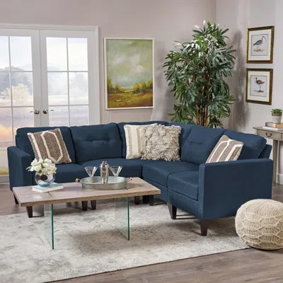 Streamdale Furniture Streamdale Mirod 5 - Piece Upholstered Sectional Sofa
