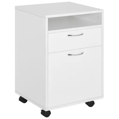 Streamdale Furniture Streamdale Mobile Storage Organizer With Castors And Printer Stand