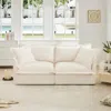 Streamdale Furniture Streamdale Modern 2-seat Sofa For Small Spaces Comfy Slipcover Couch