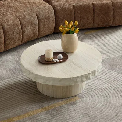 Streamdale Furniture Streamdale Modern 2-layer Glass End Table With Metal Frame