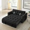 Streamdale Furniture Streamdale Modern 55.5" Pull Out Sleep Sofa Bed 2 Seater Loveseats Sofa Couch