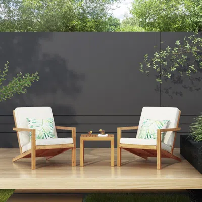 Streamdale Furniture Streamdale Modern Adirondack Lounger With Water-resistant Cushions