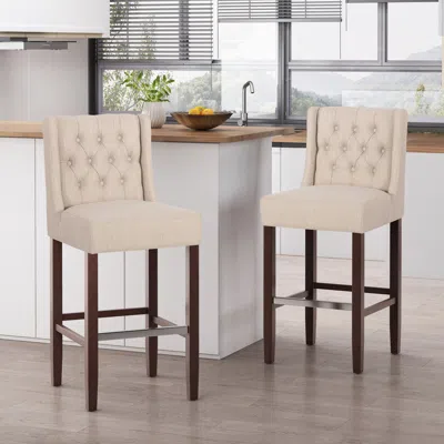 Streamdale Furniture Streamdale Modern Barstool With Footrest For Comfort And Style