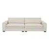 Streamdale Furniture Streamdale Modern Beige Upholstered Sofa For Multiple Spaces