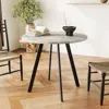 Streamdale Furniture Streamdale Modern Cement Dining Table - 31.5" Round