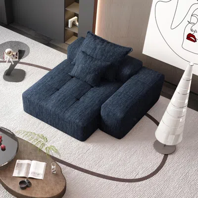 Streamdale Furniture Streamdale Modern Chenille Modular Sectional Sofa With Pillows