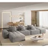 Streamdale Furniture Streamdale Modern Chenille Sectional Sofa With Pillows - Grey In Gray
