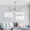 Streamdale Furniture Streamdale Modern Chrome Chandelier 9-light Fixtures For Multiple Rooms In Multi