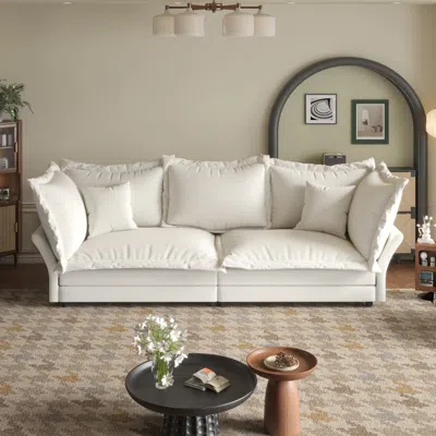 Streamdale Furniture Streamdale Modern Comfy Sofa, Deep Seat Cloud Couch W/ Oversized Pillows