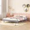 Streamdale Furniture Streamdale Modern Design Full Floating Platform Bed Frame For Grey Color