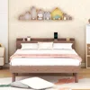 Streamdale Furniture Streamdale Modern Design Twin Size Platform Bed Frame With Built-in Usb Port
