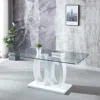 Streamdale Furniture Streamdale Modern Design Wood Dining Table With Finish