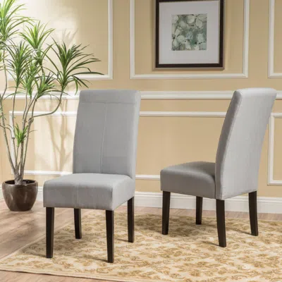 Streamdale Furniture Streamdale Modern Dining Chair With T-stitch Detail