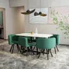 Streamdale Furniture Streamdale Modern Dining Set: Table & 6 Chairs