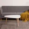 Streamdale Furniture Streamdale Modern Egg Shape Coffee Table 790: Elevate Your Living Room
