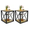 Streamdale Furniture Streamdale Modern End Table Set Of 2