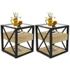 Streamdale Furniture Streamdale Modern End Table Set Of 2