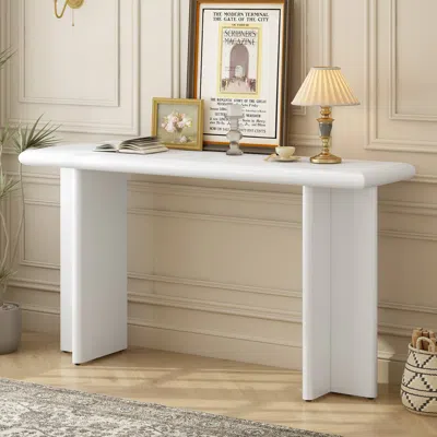 Streamdale Furniture Streamdale Modern Entryway Table With L-shaped Legs