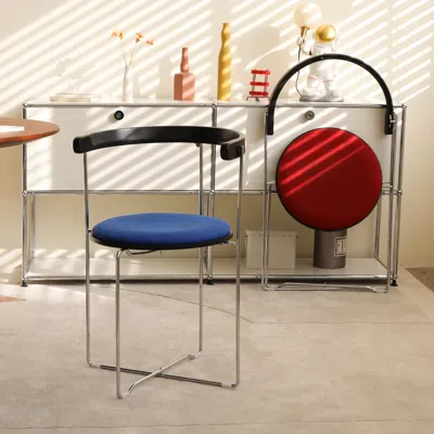 Streamdale Furniture Streamdale Modern Folding Chair (wood & Chrome)