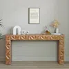 Streamdale Furniture Streamdale Modern Geometric Wooden Console Table